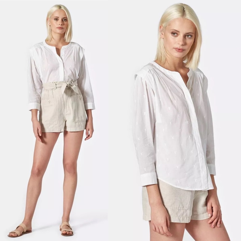 Joie White Blouse